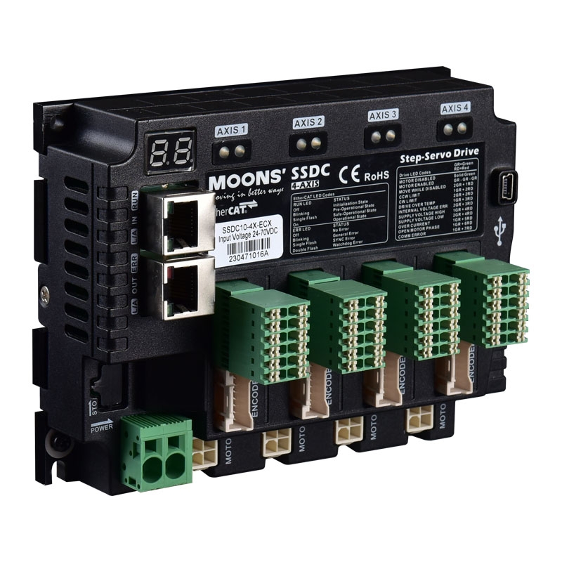 SSDC06-4X-ECX-S-1-SSDC系列 多种控制模式/总线控制型驱动器 适配新一代RS、SS系列步进伺服电机 SSDC06-4X-ECX-S-1-SSDC系列 多种控制模式/总线控制型驱动器 适配新一代RS、SS系列步进伺服电机
