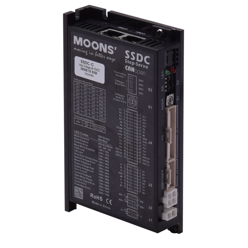 SSDC06-C-FC-1-SSDC系列 多种控制模式/总线控制型驱动器 适配新一代RS、SS系列步进伺服电机 SSDC06-C-FC-1-SSDC系列 多种控制模式/总线控制型驱动器 适配新一代RS、SS系列步进伺服电机