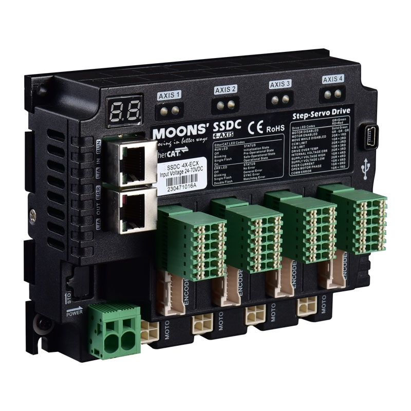 SSDC10-4X-ECX-S-FC-1-SSDC系列 多种控制模式/总线控制型驱动器 适配新一代RS、SS系列步进伺服电机 SSDC10-4X-ECX-S-FC-1-SSDC系列 多种控制模式/总线控制型驱动器 适配新一代RS、SS系列步进伺服电机